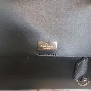 kate spade | Bags | Kate Spade Mini Backpack Black With Pink 
